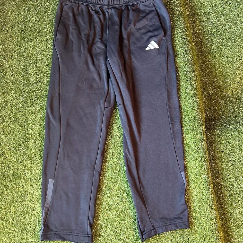 Adidas Men's Navy and Black Joggers-tracksuits